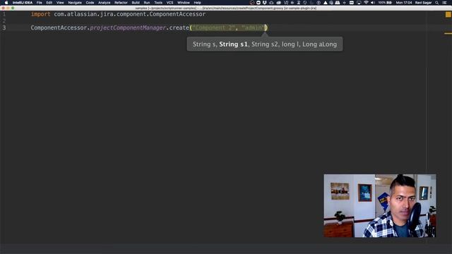 ScriptRunner - Create a project component
