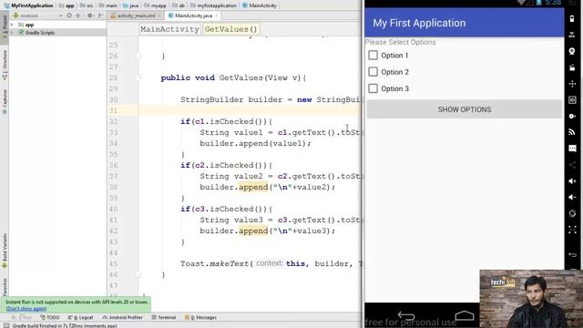 Lecture 07 - Part 3 | CheckBox and RadioButton | AbuBakar | TechiLoft | Urdu смотреть онлайн