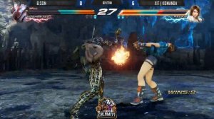 [Vortex #52] B.Son vs XiT | Komanda - FT10 $2 Money Match - Tekken 7