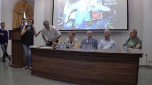 Космонавты Крикалев Сергей и друзья 8 сентября 2018 г., Санкт-Петербург