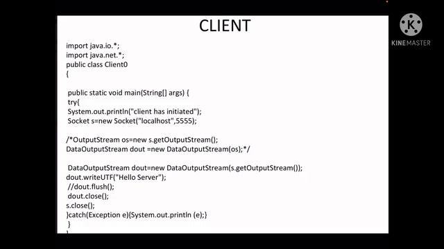 JAVA SOCKET PROGRAM TO SEND MESSAGE FROM CLIENT TO SERVER IN ADVANCE JAVA !