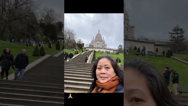 Visited sacre coeur cathedral for the second time Paris France 🇫🇷