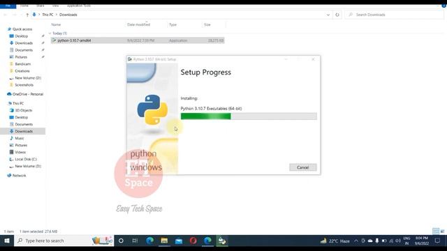How to Install Python IDLE Download and install (Telugu)