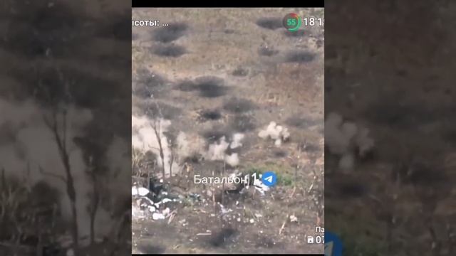 Момент попадания FPV дрона в MRAP Kirpi штурмовой группы ВСУ, https://t.me/slavaZZ