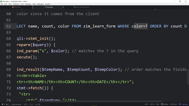 VID 35 - MYSQLi - Learn JavaScript with Creative Coding - fun, colorful and free!