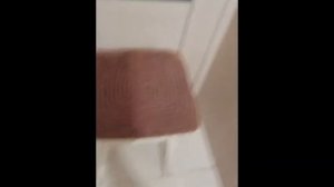 Чехол на табурет из пряжи Alize Puffy Fine (Ализе пуффи фаин)