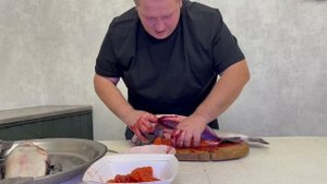 ПОДГОТОВКА К НОВОМУ ГОДУ ! солим красную рыбу