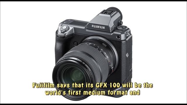 Fujifilm Shows Off An Insane 100 Megapixel Medium Format Camera смотреть онлайн