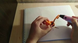 Как нарисовать 3D ручкой объёмную фигурку тигрёнка??
