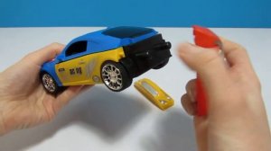 Конструктор автогонка, машинка со светом и звуком. Auto racing toy car.