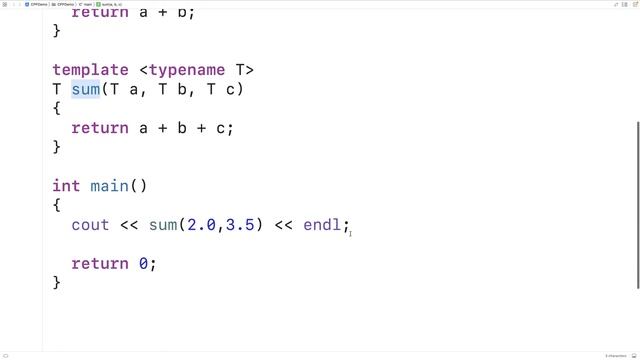 Overloading Function Templates | C++ Tutorial