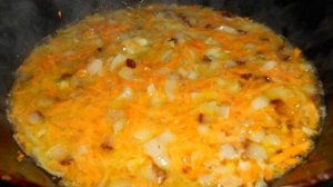 Пшенный суп на копченом сале