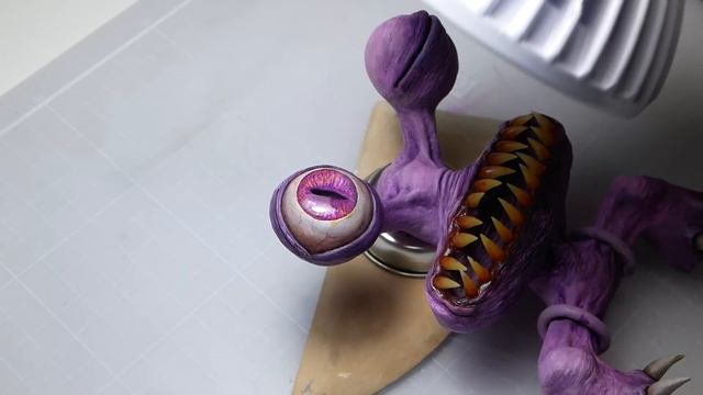 Diorama of realistic Rainbow Friends Pink In the Laboratory смотреть онлайн