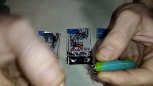 отличные офсетные крючки + пружинки для монтажа силиконовых приманок с Aliexpress