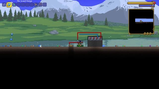 How to Make a 4-Way Teleporter in Terraria смотреть онлайн