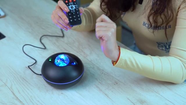 Star Projector Lights Galaxy Projector with Bluetooth Music Speaker-How to Operate