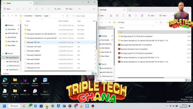Diag and Boot Ramdisk IOS 15, 16 DATA FILES and Download and Extraction For Unlock Tool 2023 смотреть онлайн