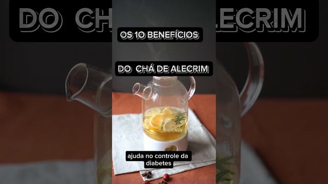 chá de alecrim #shots