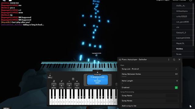 Auto piano Script смотреть онлайн
