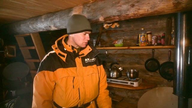 Зимняя рыбалка в Карелии на Пяозере. Часть 1. Хариус.