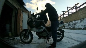 Заводим BMW F650 Funduro после зимы