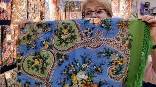 Пополнение изделий ППМ.Павловопосадские платки в Минске