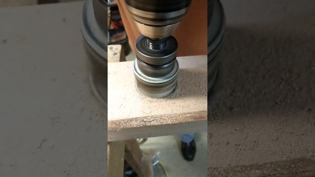 Tool Tips Using Milwaukee Wood Hole Saw Bit TikTok #lifehacks  #tooltips