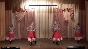 Казачий танец "А я млада не пряха"