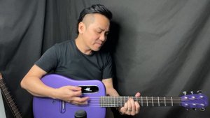 Purple Travel Size - Lava Me 4 Carbon Fiber Smart Guitar