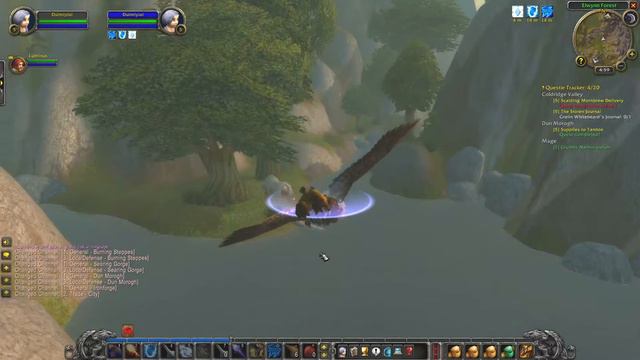 World of Warcraft Classic World of Warcraft Great Forge City let's fly to Trade District смотреть онлайн