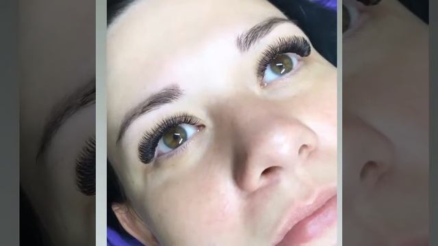 3D наращивание ресниц на Изгибе D+ в студии New Look смотреть онлайн