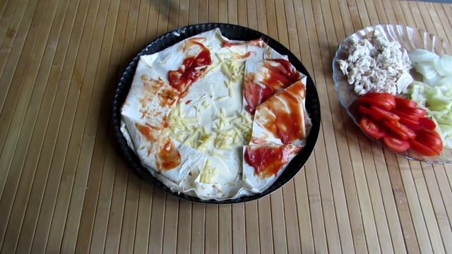 ВКУСНЯТИНА Из ЛАВАША На Завтрак ЗА 10 МИНУТ Готова | Пицца Без Теста Как Приготовить - Рецепт