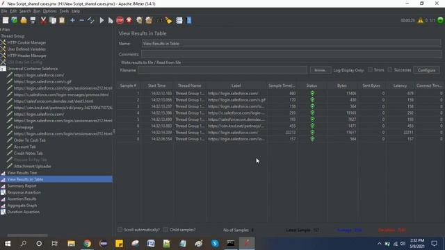 Performance testing with Jmeter