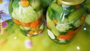 САЛАТ "ОГОРОД" НА ЗИМУ .ОВОЩНОЕ АССОРТИ ИЗ САМЫХ ВКУСНЫХ И СВЕЖИХ ОВОЩЕЙ.