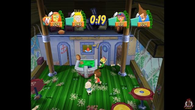 NICKELODEON: PARTY BLAST (2002) // First 10 Minutes // GameCube Gameplay смотреть онлайн