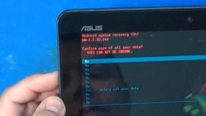 Asus TF103C K010 Hard Reset