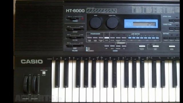 Casio HT 6000 Demo смотреть онлайн