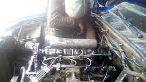 Разборка двигателя opel omega 2.3 турбодизель