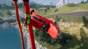 Какая машина пролетит все Ветряки Пожиратели? Гоша и Чич. Beamng drive.