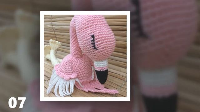 Flamingo Amigurumi - Receita Flamingos Crochê (Inspiração)