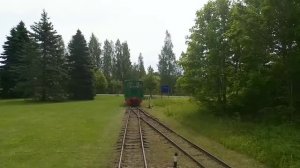 Железнодорожный музей Лавассааре. Эстония. Июль 2020
