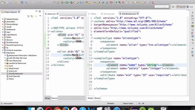 XML Introduction 3  | Schema
