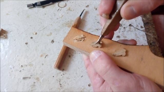 Миниатюра - брелок, ювелирная резьба, самшит. Boxwood Carving.