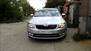 Перемигивания ДХО с поворотниками Октавия А7