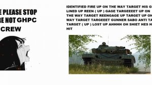 Babe please stop you're not GHPC crew