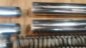 Ревизия передних амортизаторов мотоцикла ЯВА 360 старушка