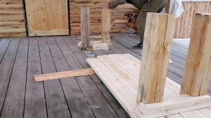 Стол в беседку своими руками.