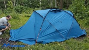 Установка и обзор палатки Normal Камчатка 4 N