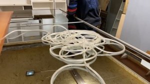 Сборка и расчет зеркальной двери купе с тонкими профилями