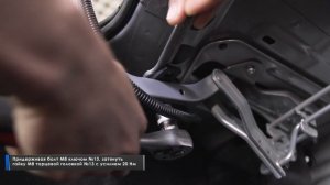 Установка амортизаторов багажника на автомобиль Lada Granta.